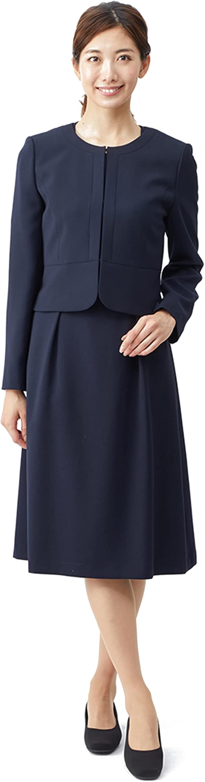 Amazon Co Jp カレット お受験スーツ ノーカラージャケット 袖付きワンピース レディース 服 ファッション小物 Amazon Co Jp カレット お受験スーツ ノーカラージャケット 袖付きワンピース レディース 服 ファッション小物