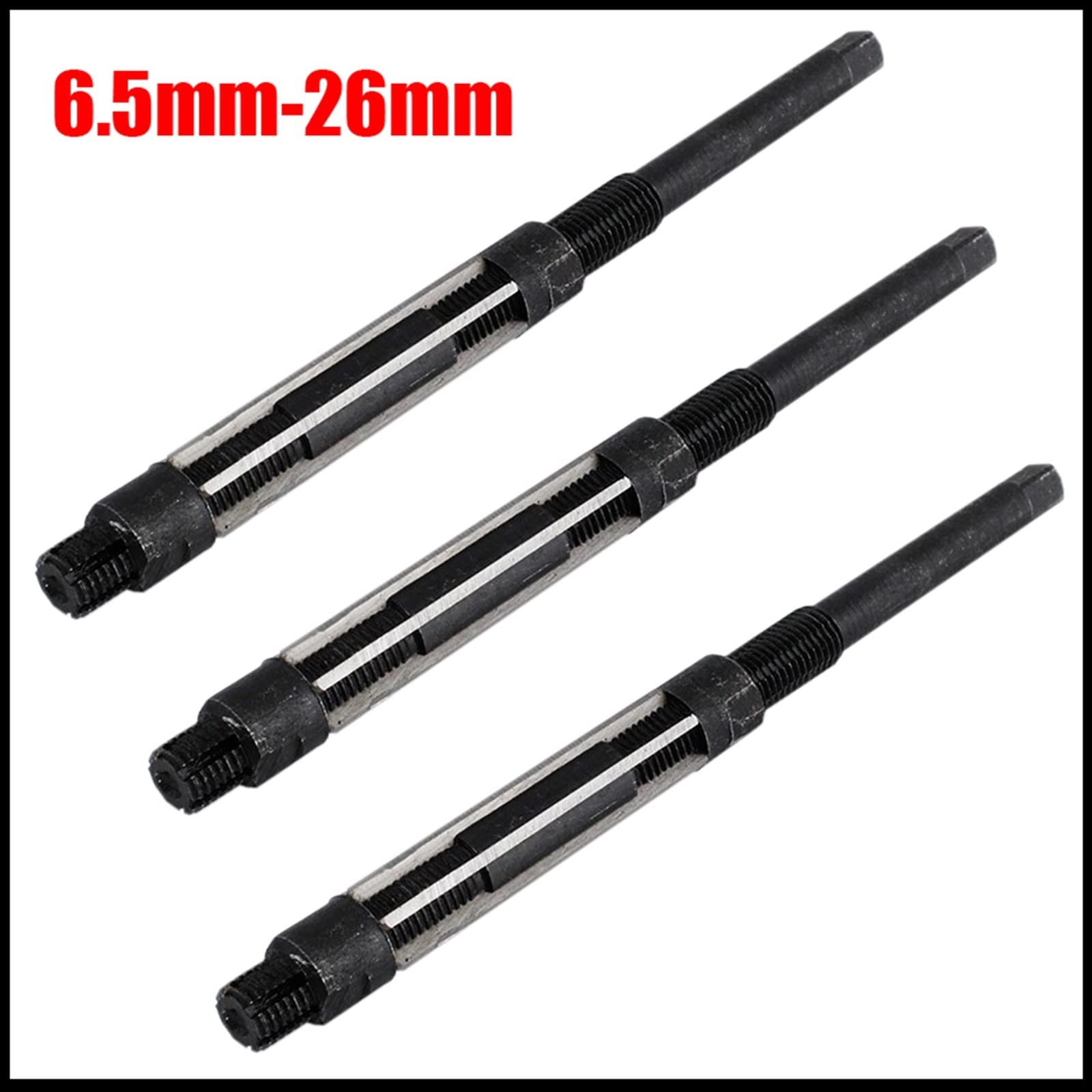 Handreibahle 33,5-38 mm 38-44 mm Schnittdurchmesserbereich Vierkant-Schnellarbeitsstahl HSS-Reibahle mit verstellbarem Kopf YIJIAN (Größe : 33.5-38mm)