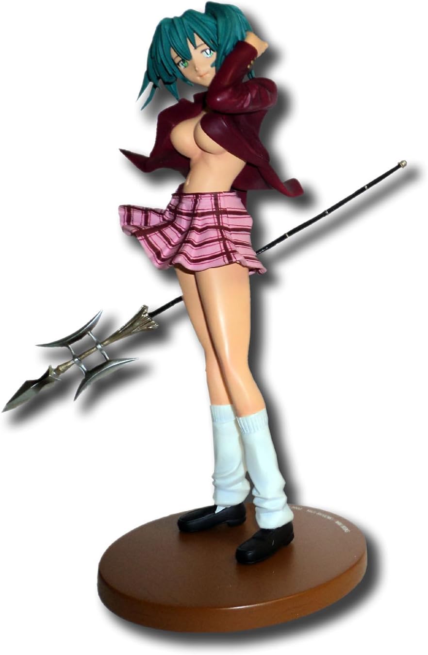 Ikki Tousen Ryofu Housen 1:8 Scale Statue 'RARE' Cold Cast Figure Uniform Ver. AIZU Authentic