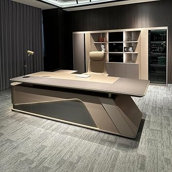 Computer Desk Side Table Boss Office Modern Manager Desk President Work Gaming Desk Large Desk