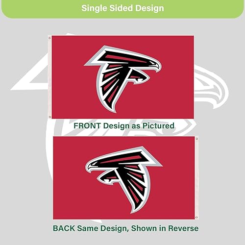 Miniatura 233 de NFL Dallas Cowboys - Bandera duradera de 3 x 5 para exteriores con ojales, bandera y pancarta resistentes para jardín al aire libre y patio, bandera