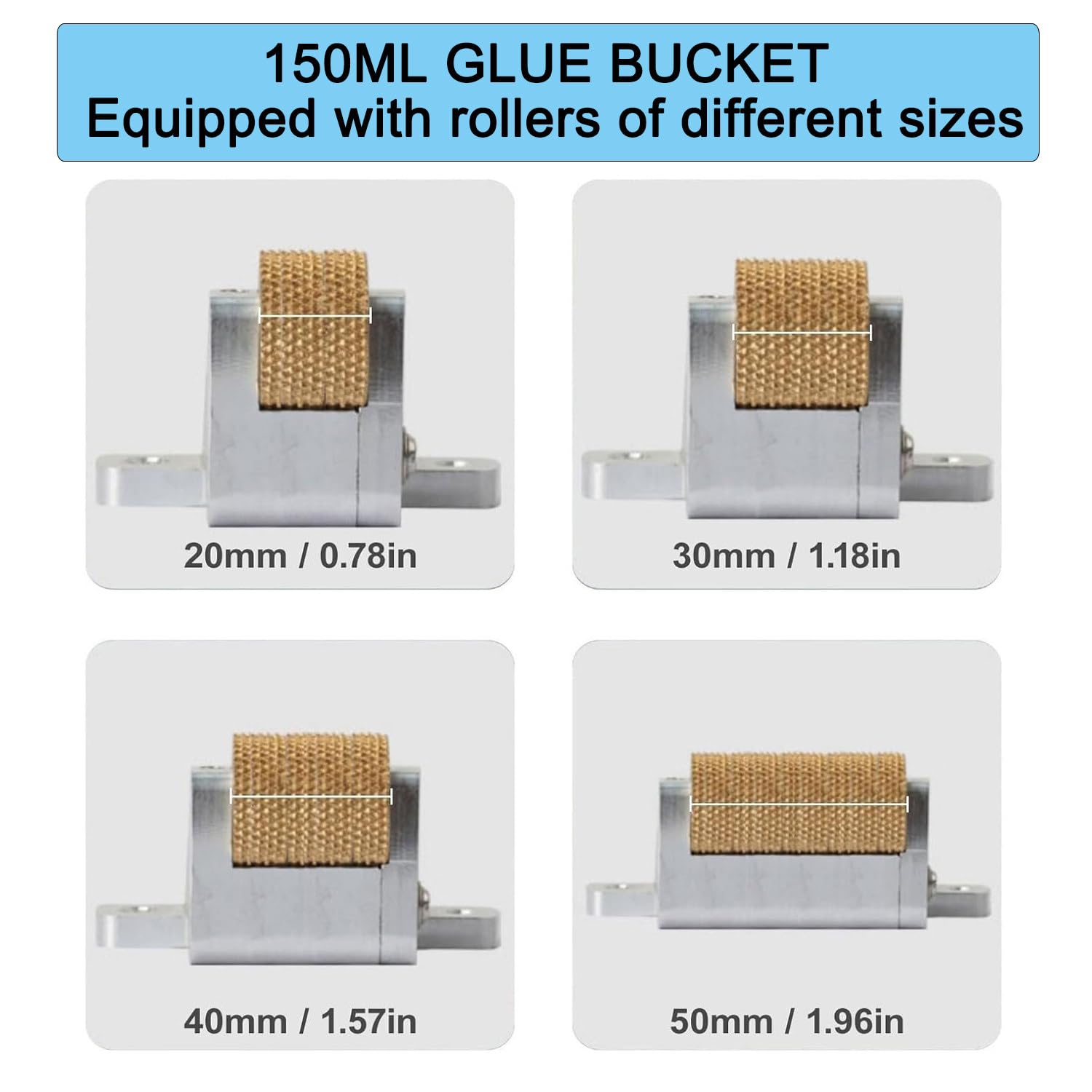 Macchina per colla a caldo, rullo per colla portatile portatile, temperatura regolabile 50-220 ℃, capacità 50 ml, compatibile con bastoncini di colla da 3/5/8/10 mm