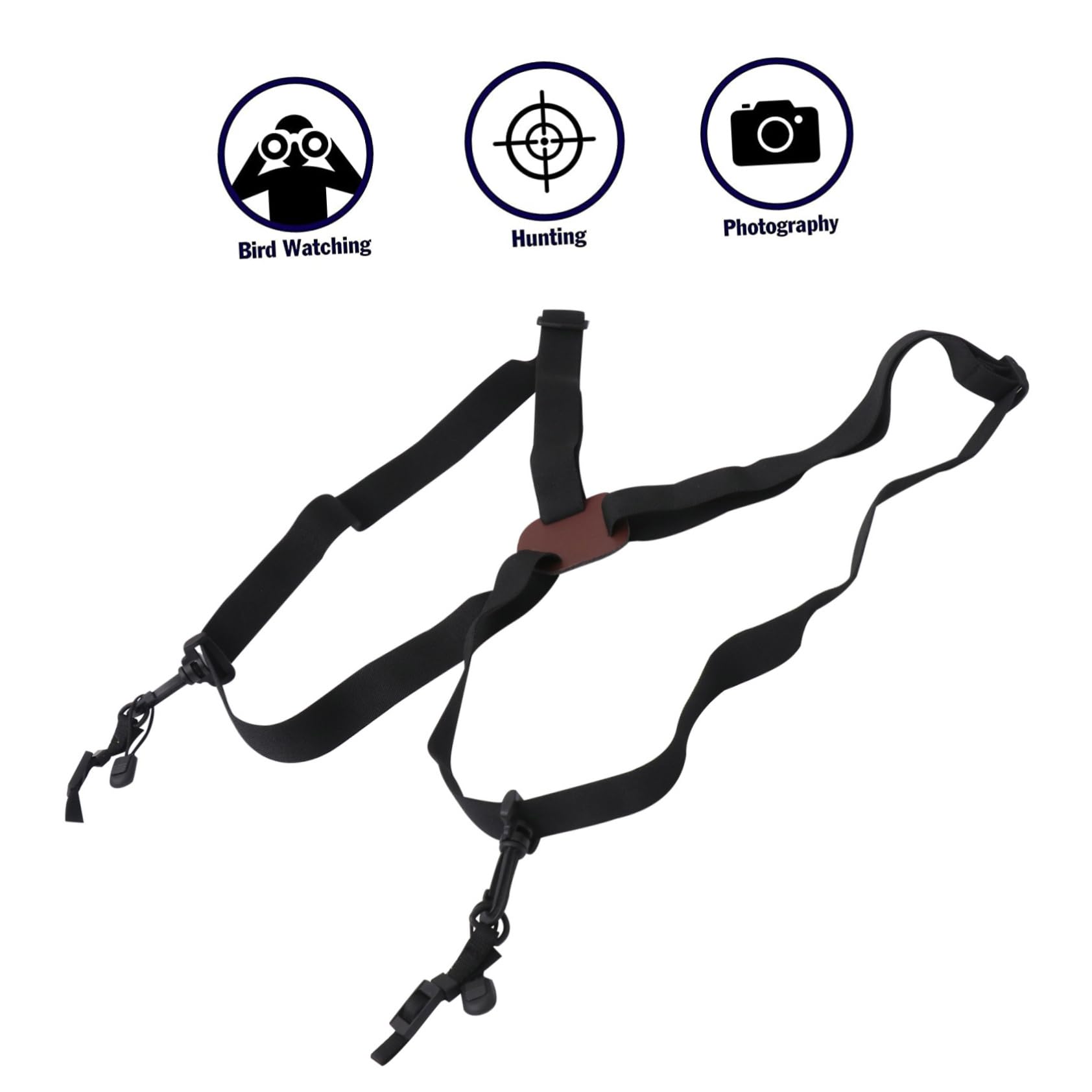 Operitacx 3 Piezas Arnés de Hombro para Prismáticos Correa de Pecho para Camping y Senderismo la y la al Llevar Prismáticos Compatible con y Accesorios de Observación