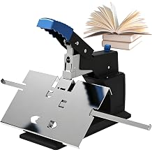Saddle Stitch Stapler, Heavy Duty Desktop Stapler with Alloy Base