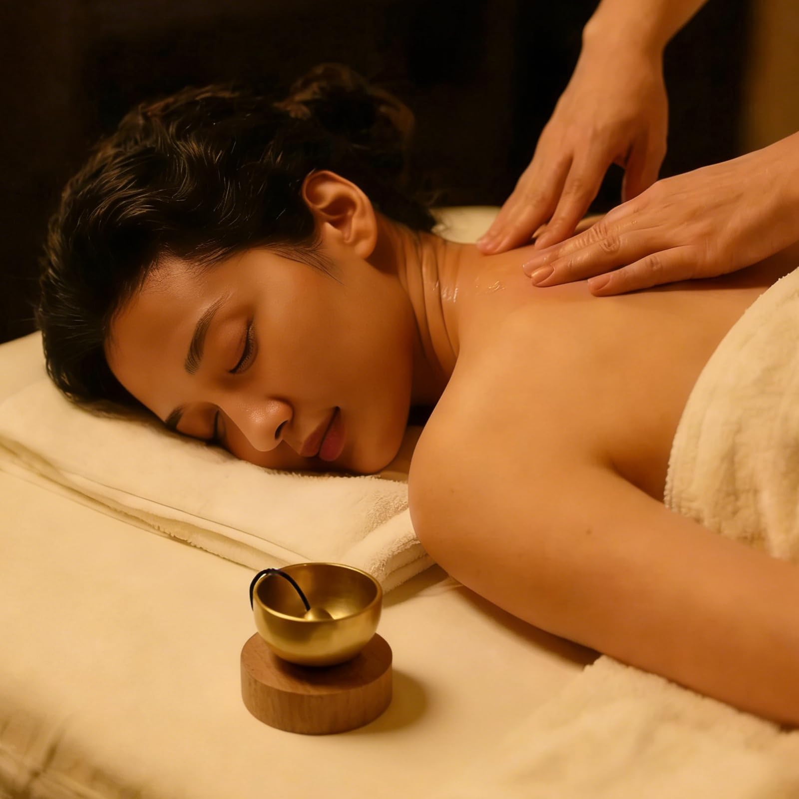 Campana Tibetana Piccola,Campana Tibetana,per Yoga, Meditazione e Relax, Consapevolezza, Guarigione dei Chakra, Sollievo Dallo Stress