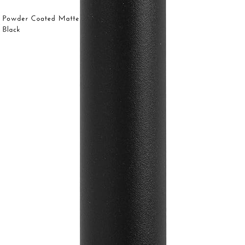 Miniatura 4 de Balaustres de aluminio de 36 x 34 - Pasamanos de metal para interiores y exteriores, husillos de escalera redondos huecos para porche de terraza,