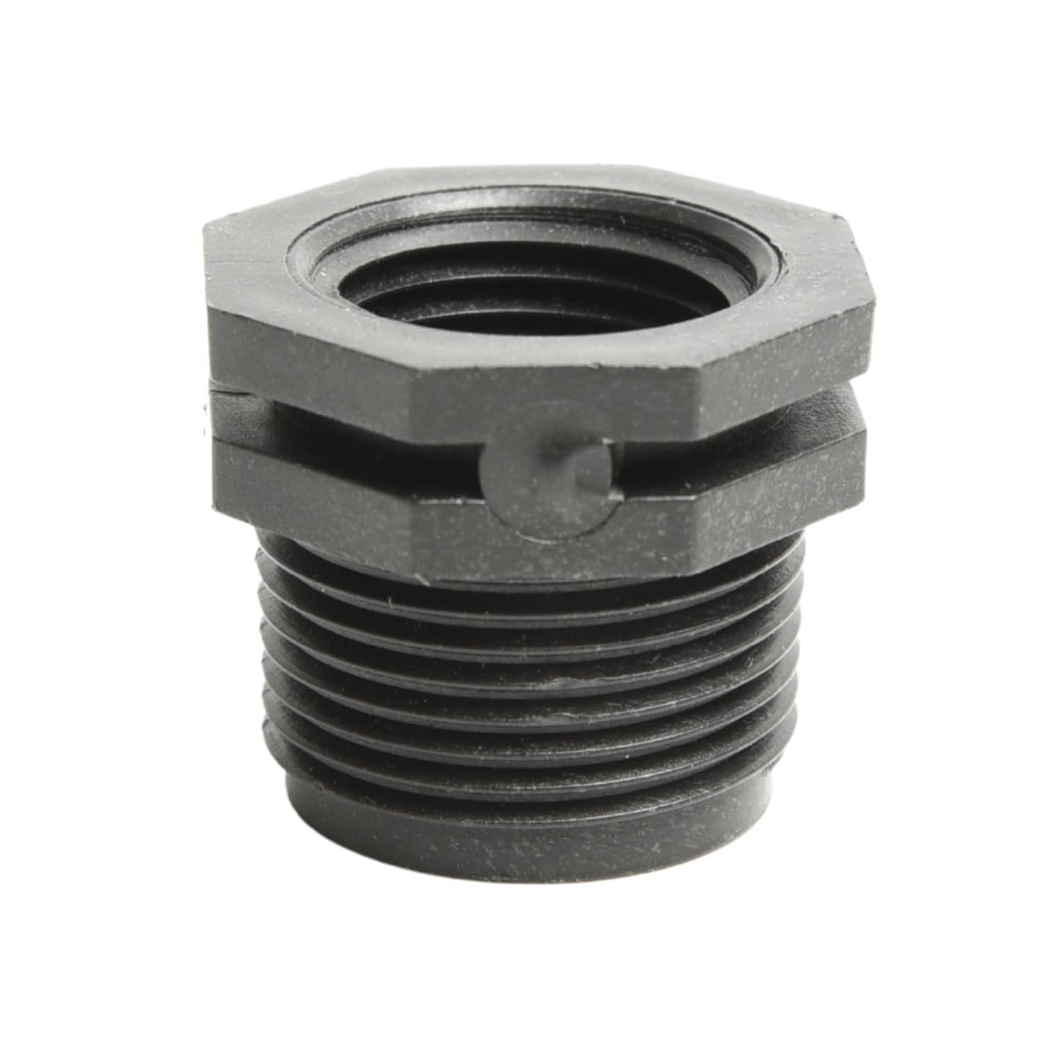 BSP Thread Reducer Adapter Bush Size Reducing Pond Irrigation Water Tank FittingConnector Reductor Fish Pond Plastic (3/4" BSPM - 1/2" BSPF)