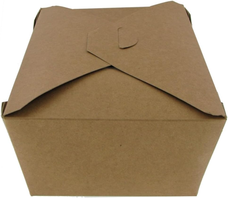 Fold-Pak 04BPEARTHM Bio-Plus Earth 96 Oz / # 4 Container - 160 / CS