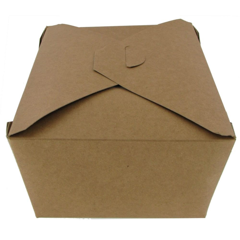 Fold-Pak 04BPEARTHM Bio-Plus Earth 96 Oz / # 4 Container - 160 / CS