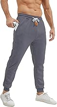 Rayson Men's Loose Tracksuit Bottoms with Pockets and Drawstring Lightweight Sports Trousers Jogging Casual Trousers Winter Running Sweatpants