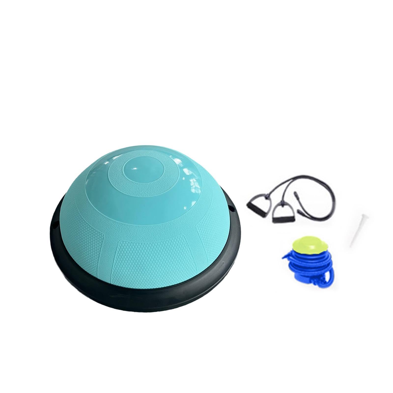 CALANDIS Inflatable Balance Board 18 inch Exercise Workout Ball for Workout Yoga Home Blue | Exercise Balls | Fitness Equipment & Gear | Fitness Running & Yoga | Sporting Goods-picture-29