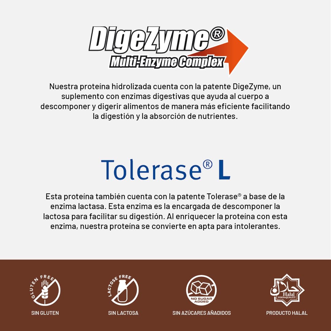 Beverly HYDRO PROTEIN – Proteine idrolizzate del siero di latte con DigeZyme® e Tolerase® | 29 g di proteine per porzione | 1 kg (28 porzioni) | Elevata digeribilità (Cioccolato all'arancia)