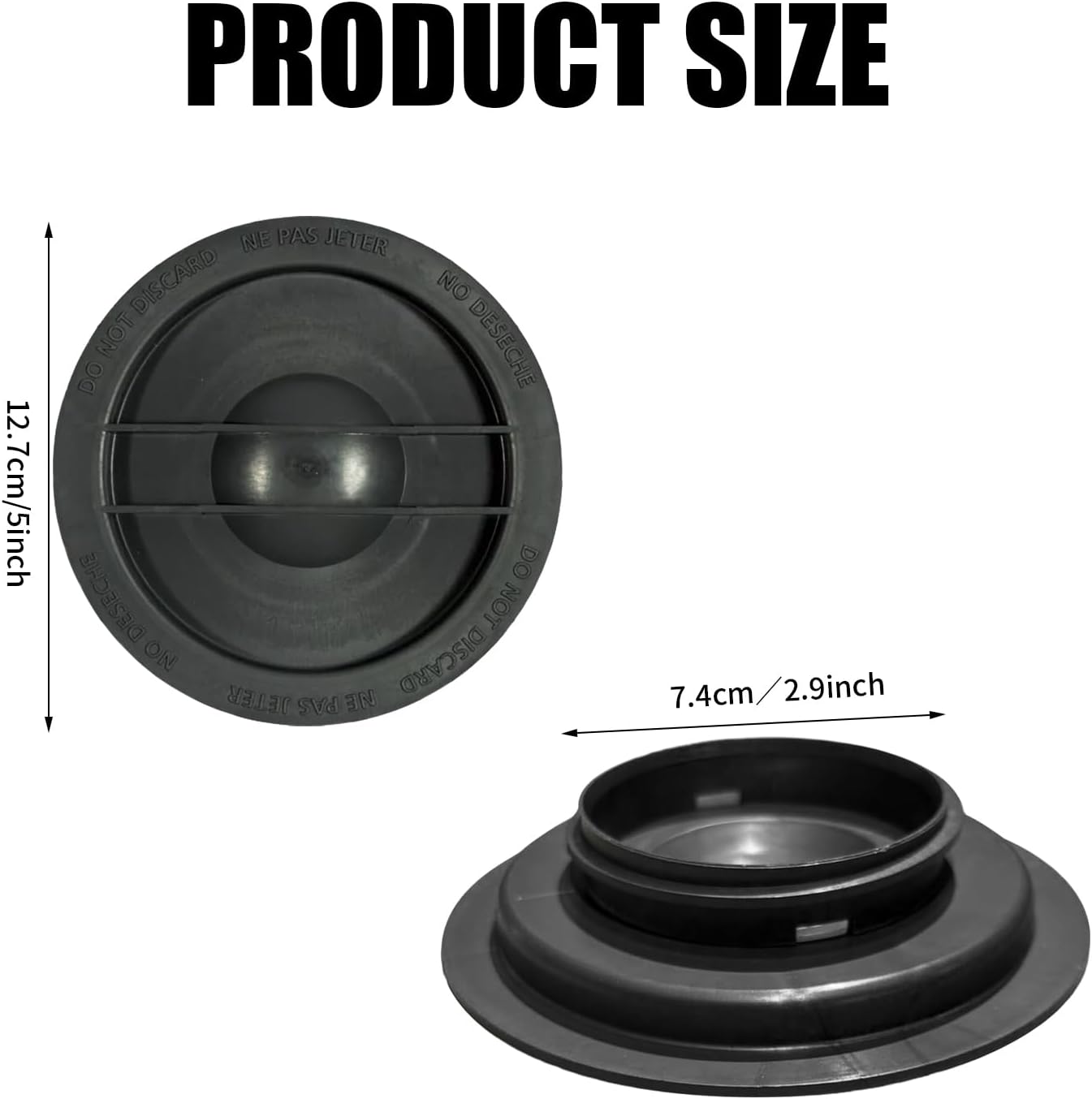 NEBOO Cartridge Filter Retainer Nut, Replacement Cover Cap for Shop Vac 3183000, Compatible with Vacmaster
