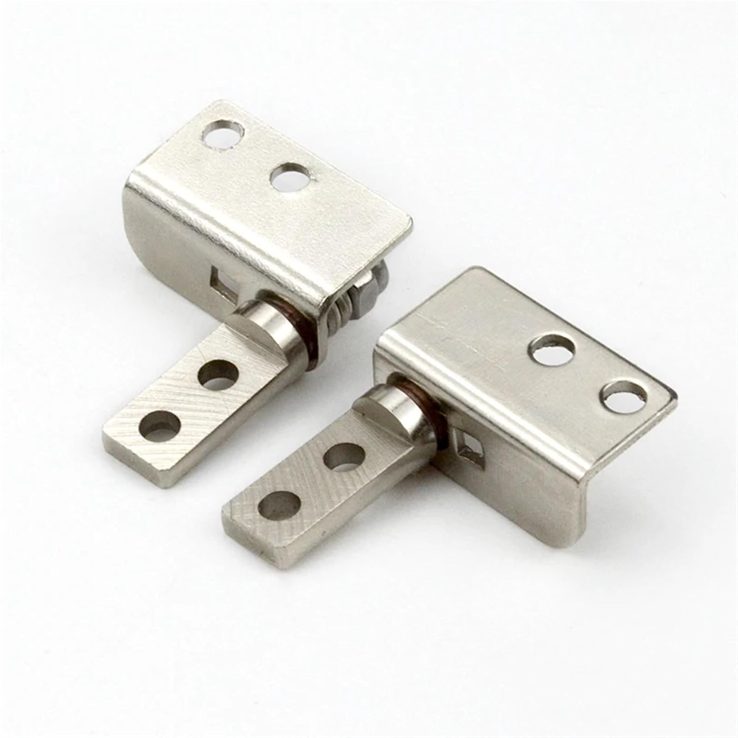 Free Stop Damping Hinge Free Stop Torque L-Type Rotary Shaft Cabinet Door Adjustable Strength Hardware Accessories 1Pcs(Left)