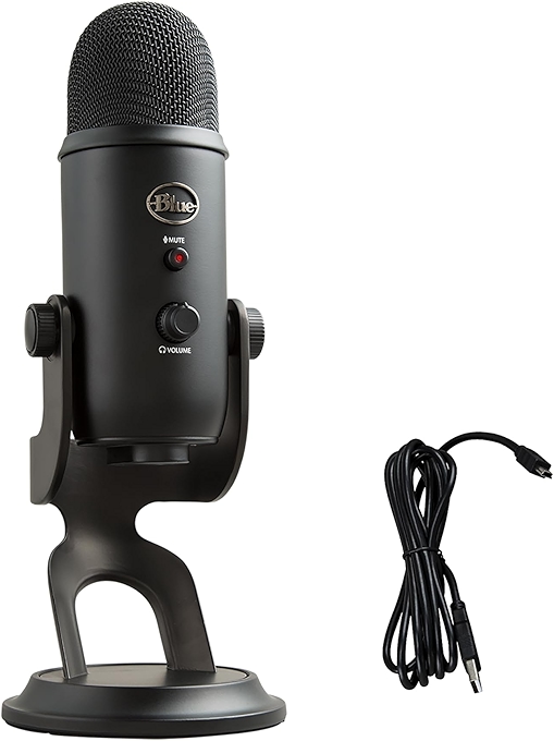 Blue Yeti USB Microphone - Blackout Edition