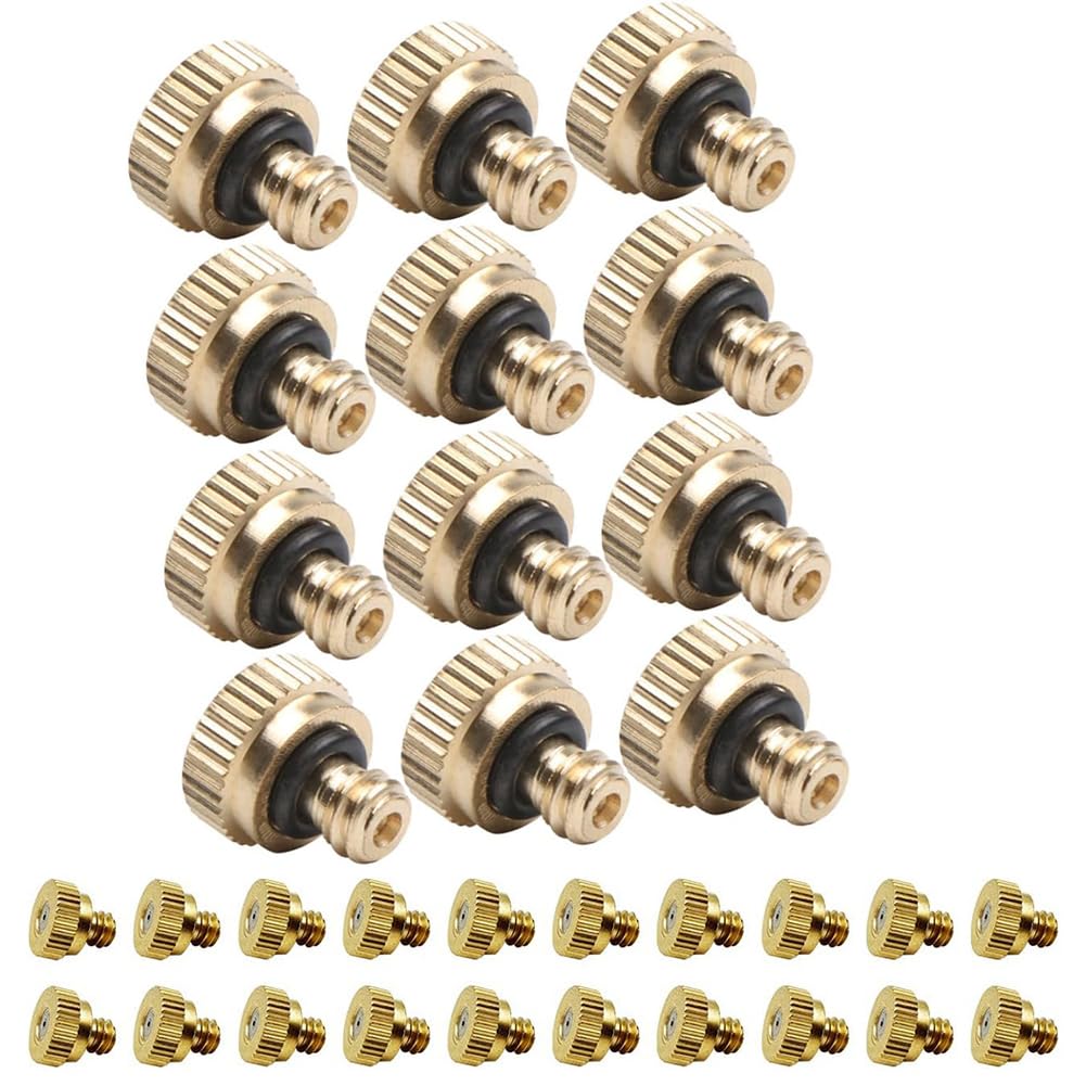 Buse de pulvérisation pour tuyau d'arrosage et système de micro-irrigation en laiton 0.4mm