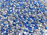 SS6 - HOTFIX- METALL-STUDS NICKELFREI Erstklassige Ware FARBE : ROYAL BLAU Staerke: ca.2mm