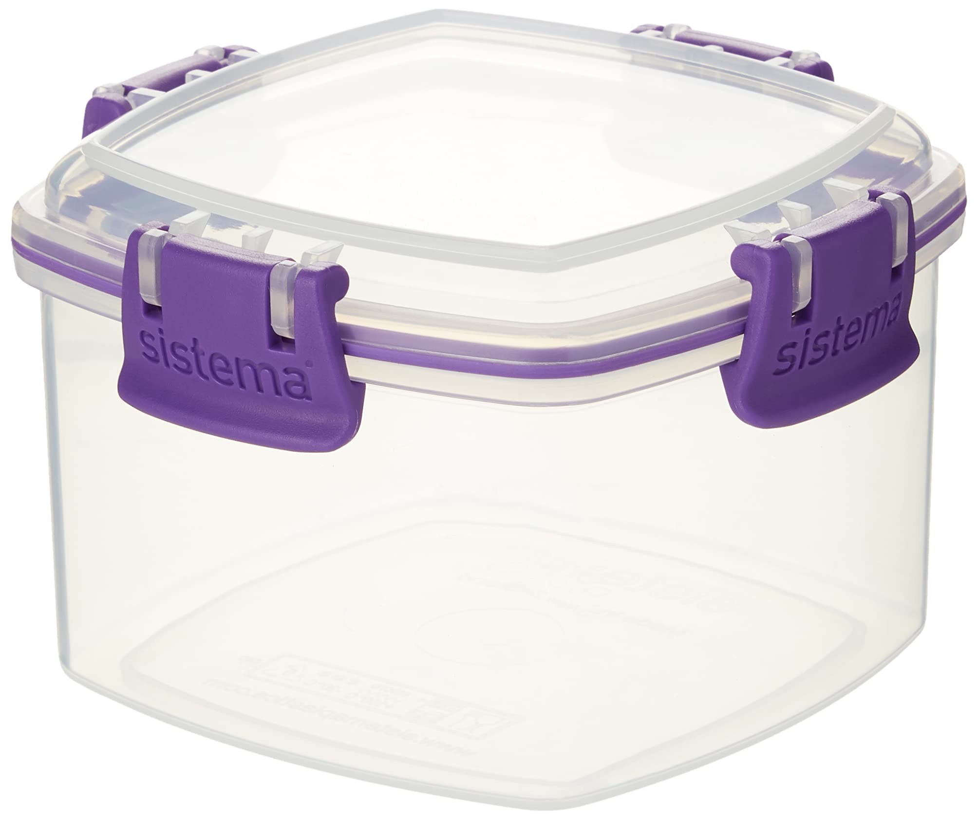 Sistema 61331 KLIP IT Accents Cracker Storage Container, 400 ml - Assorted Colours