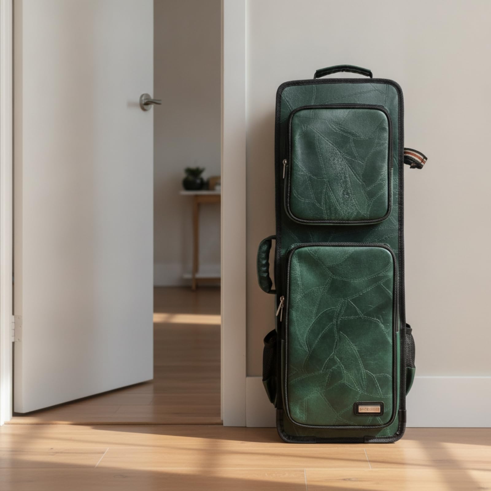 predolo Blasinstrumenten-Tasche gepolstert Rucksack Instrumententasche für Auftritte, Array, Schwarz, Kurz 72 cm
