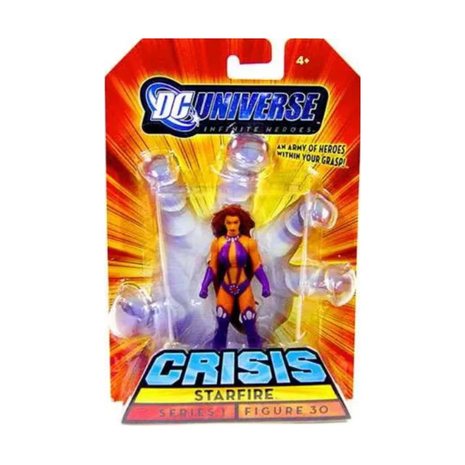 Figurine DC Universe – Crisis – Série 1 – Starfire N°30 (Japon, PVC, Boîte Ouverte)