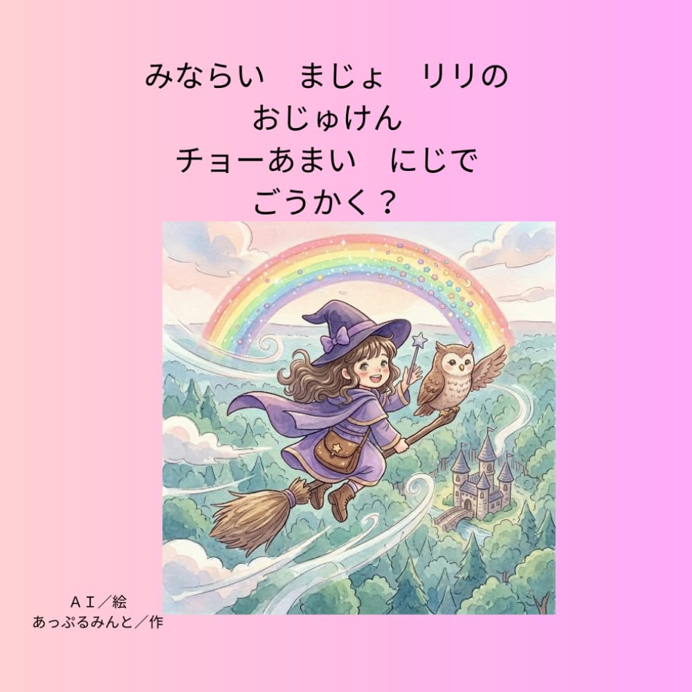 みならい　まじょ　リリの　おじゅけん　チョーあまい　にじで　ごうかく？