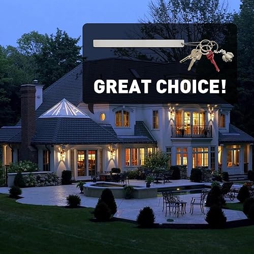 Miniatura 5 de Llavero grande de grado comercial  9.84 pulgadas, llavero gigante grande resistente con diseño delgado para hogares, habitaciones públicas