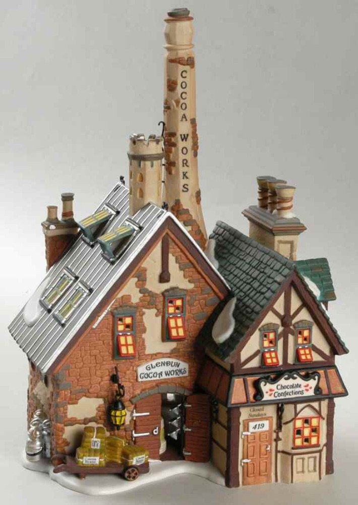 Amazon.com: Department 56 Dickens' Village Glendum Cocoa Works