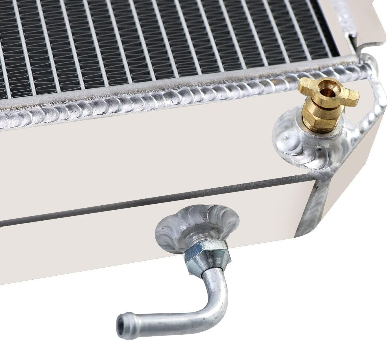 3 Row Core All Aluminum Radiator for 1974-1985 Toyota Corolla KE30 KE38 KE55 KE70 1975 1976 1977 1978 1979 1980 1981 1982 1983 1984