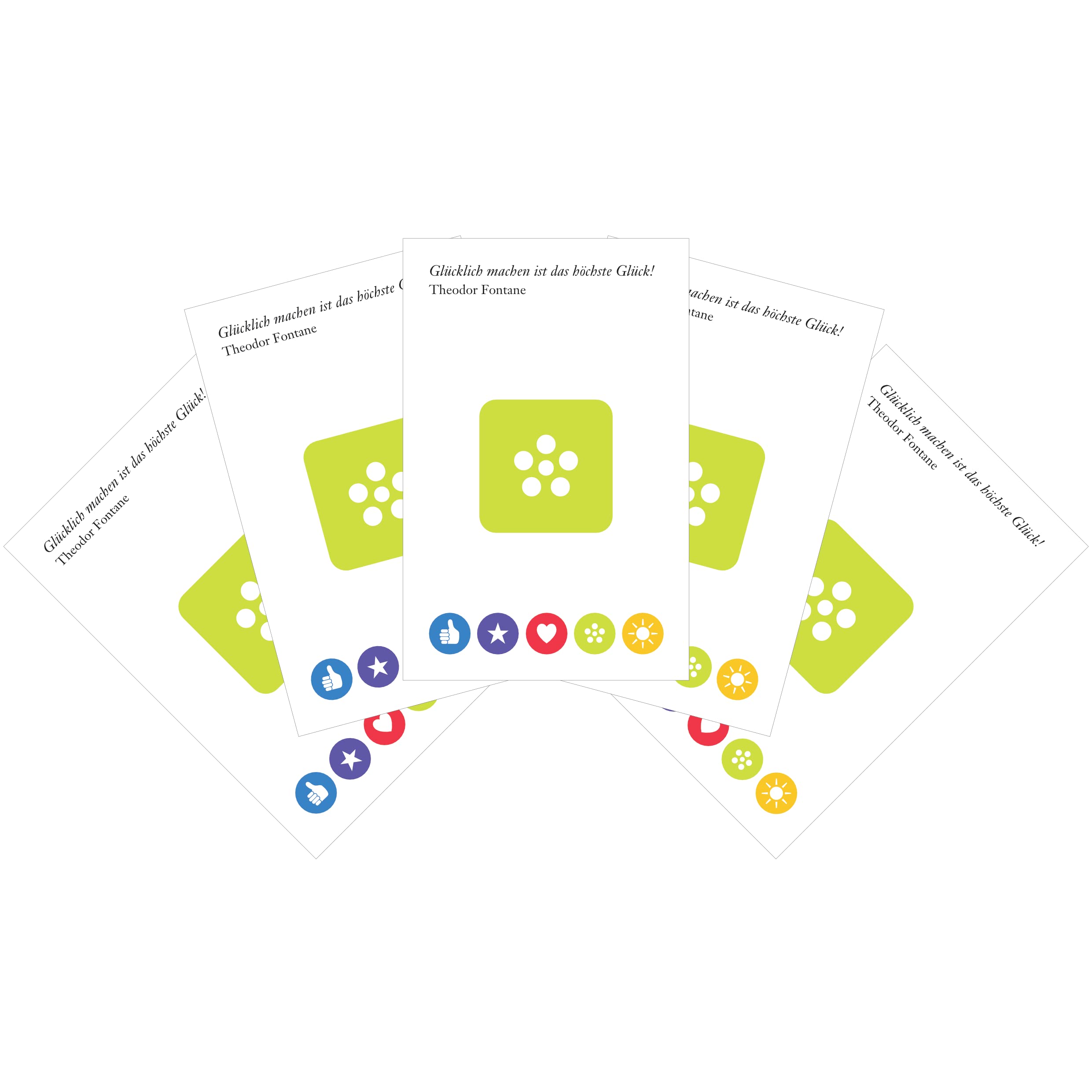 immi 5 St. Blume Handy Reinigungspads für Smartphone 28x28mm