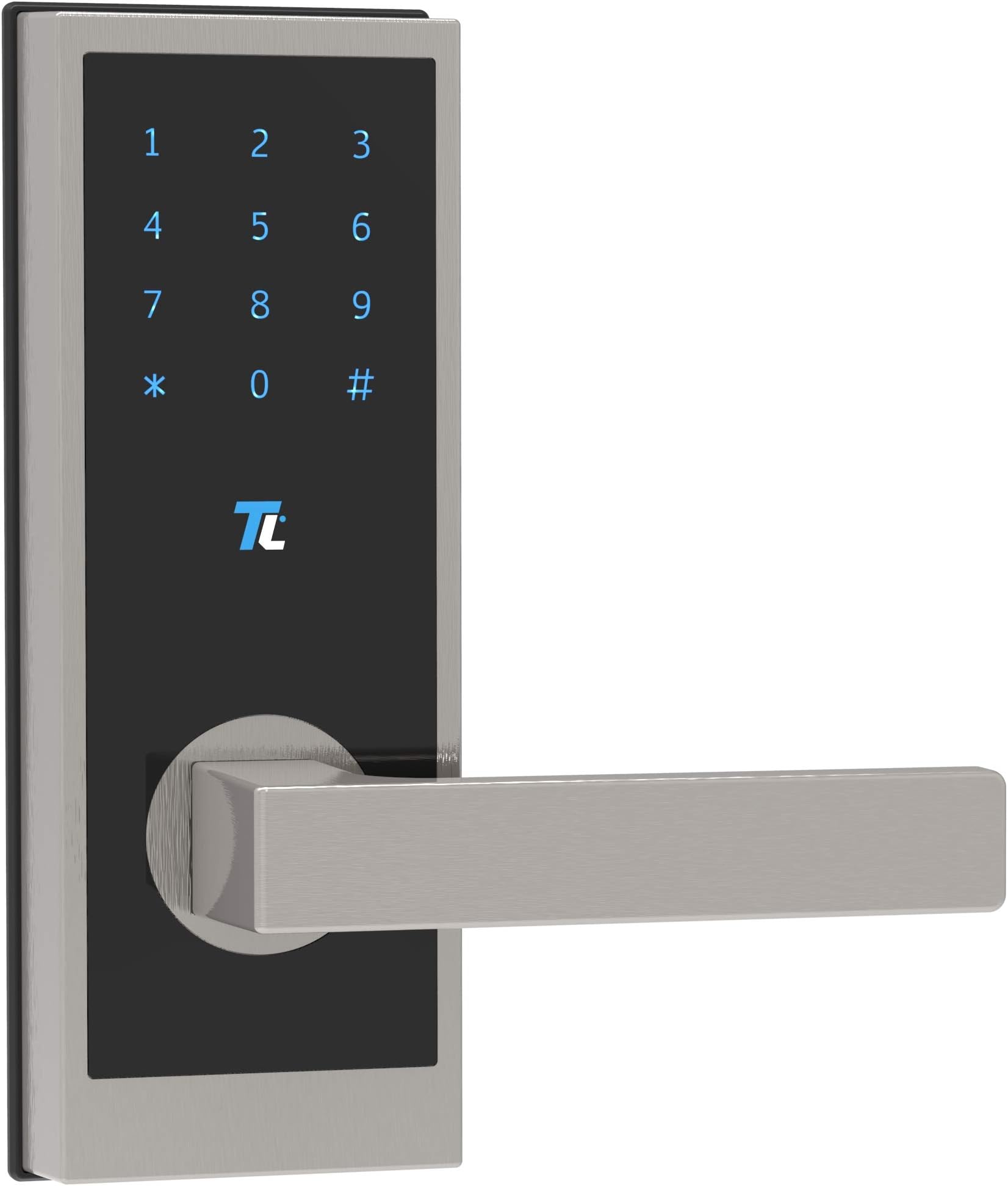 TurboLock TL-100 Bluetooth Smart Lock w/Real-Time Monitoring: Send & Manage Unlimited eKeys via App; Weather Sealed