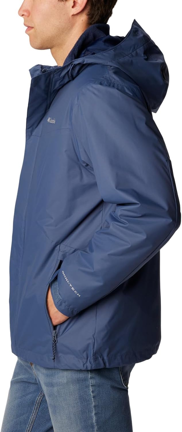 Columbia mens Tunnel Falls Interchange Jacket