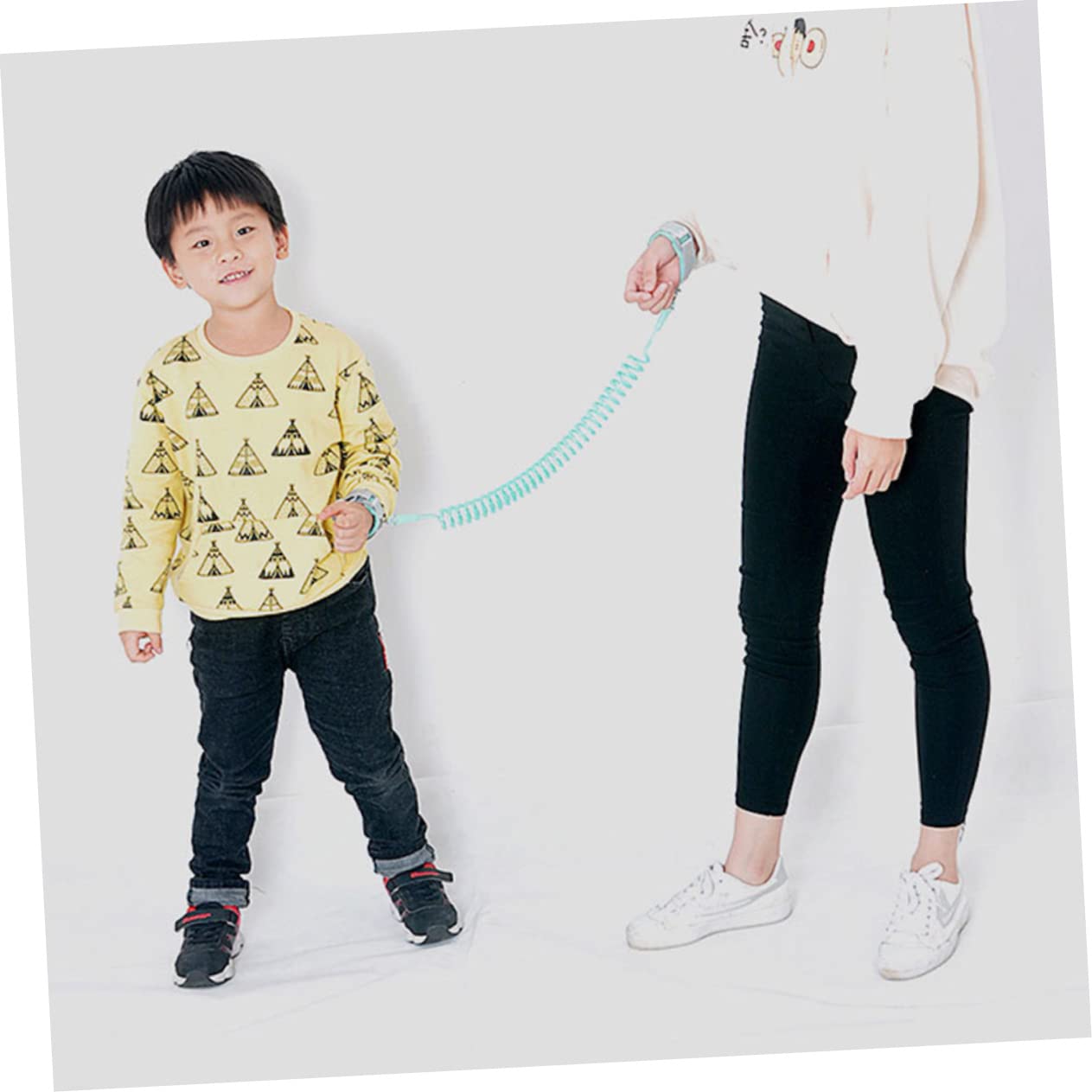 Totority Toy Tethers for Babies 2 Colors Kids Wristband with Traction Rope Safe Toddler Bracelets