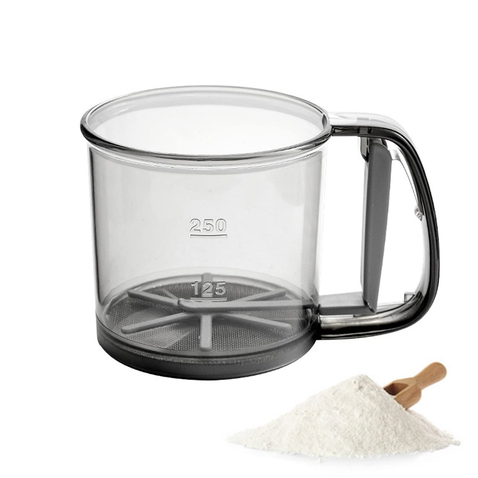 Amazon.com: Flour Sifter for Baking, Hand Press Manual Flour