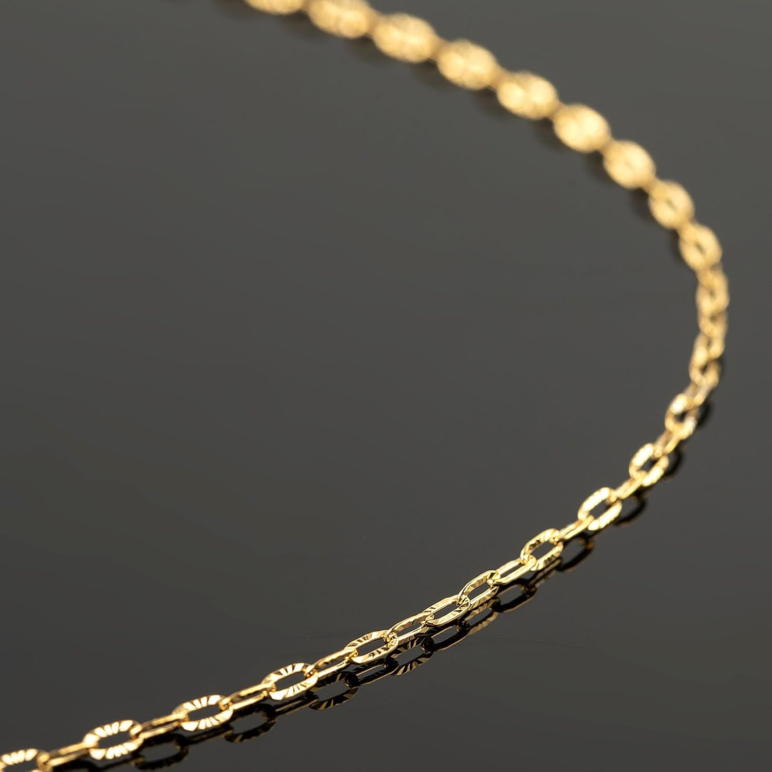 UMAOKANG 10 Meters Stainless Steel Chains for Jewelry Making Dainty Gold Plated Embossed Cable Chains Necklace for Women Jewelry Supplies - Image 5