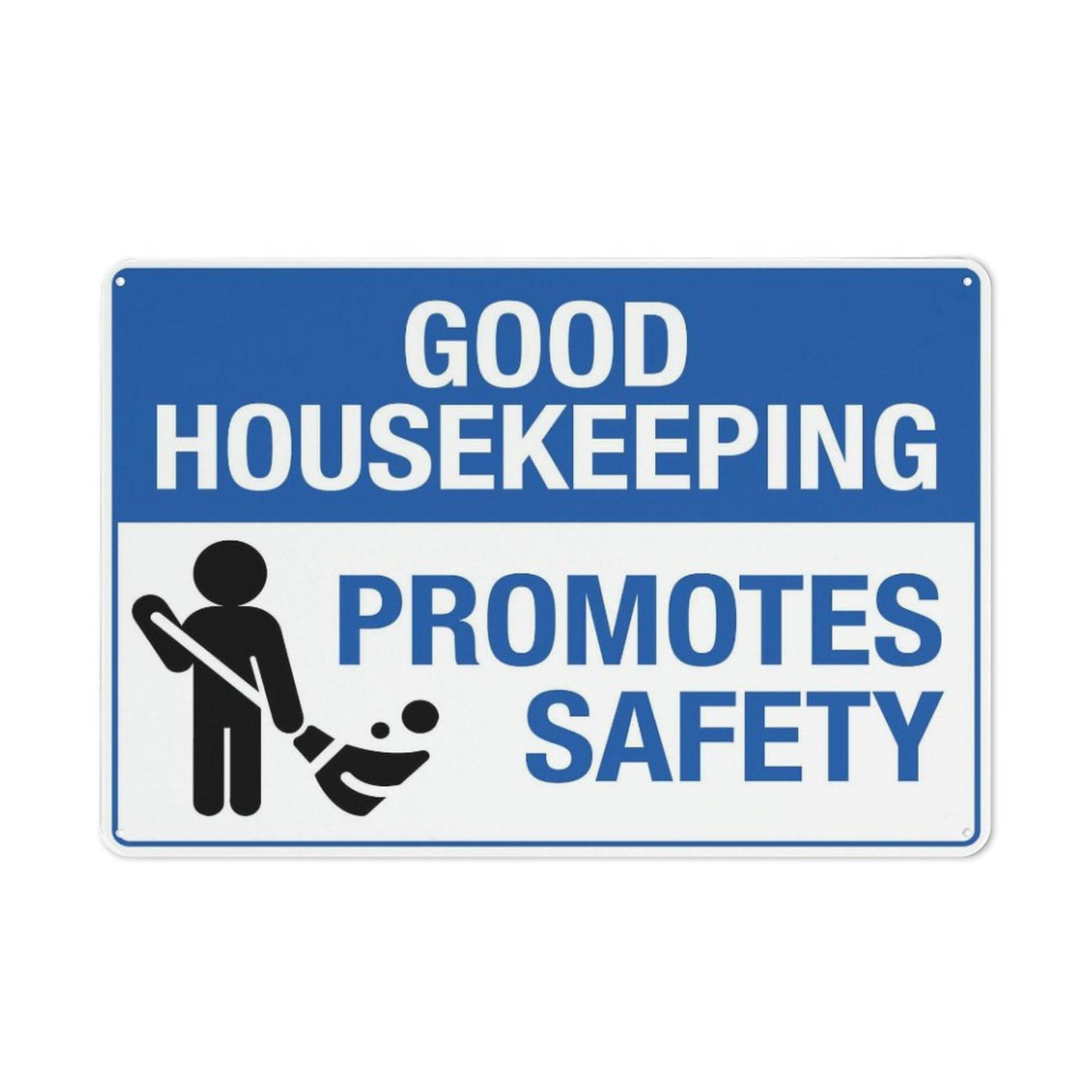 Xewazd A1925 Tin Sign Good Housekeeping Rustic 8"X12" Metal Tin Sign - Outdoor & Home Wall Decor For Cafe, Bar & Kitchen