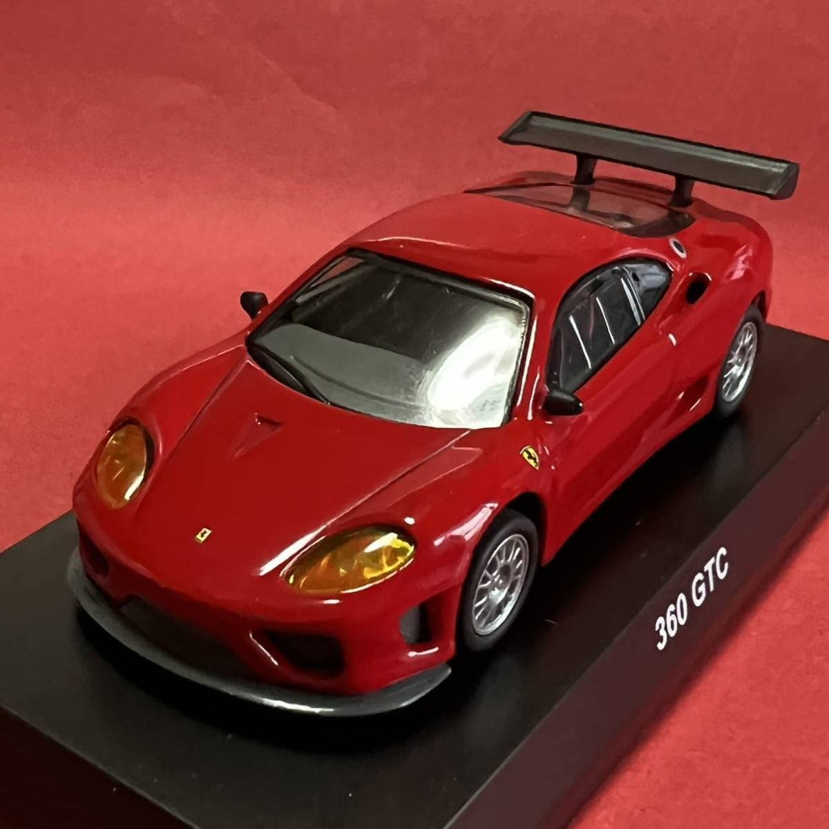 Amazon | 京商 1/64 Ferrari 360 GTCレッド 改 内装塗装等 フェラーリ