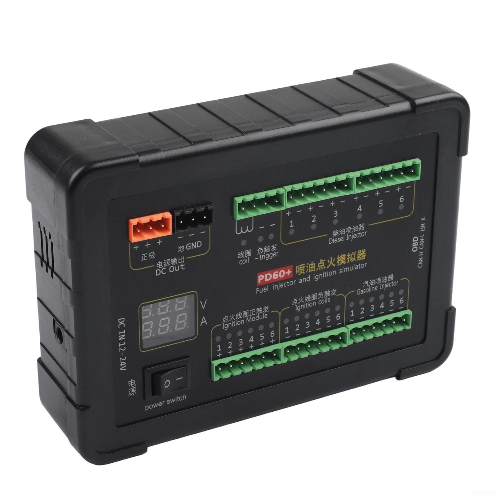 Simulador de encendido de inyección de combustible,Equipo de prueba de mantenimiento de ECU, herramienta de simulación de inyector