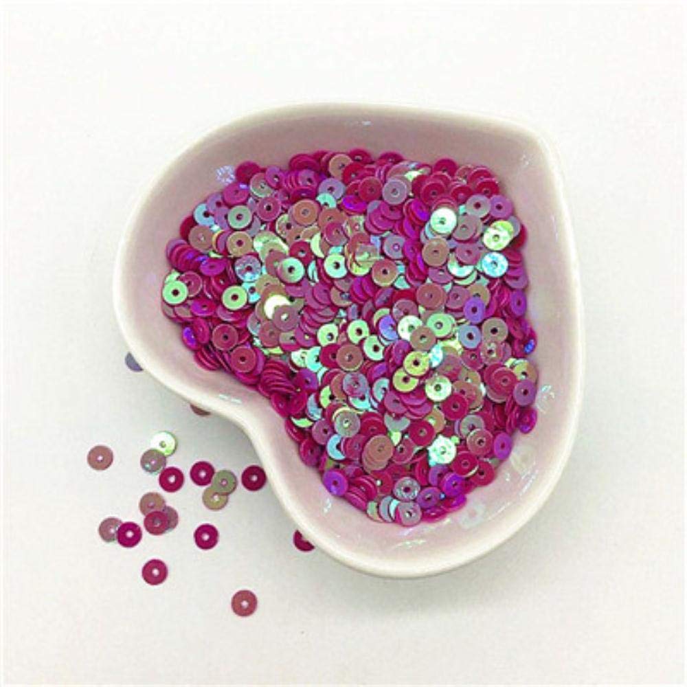 3mm 4mm 5mm 6mm Paillettes Plat Rond Paillettes Lâches Artisanat Paillette Couture Vêtements Décoration Bricolage Accessoire Lentejuelas Para Coser