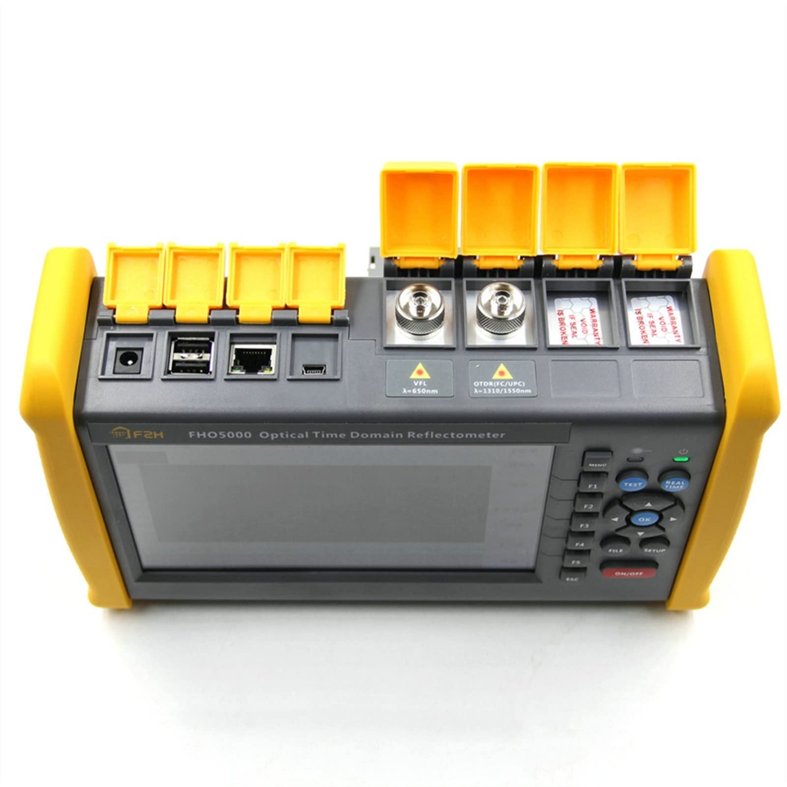 Glasfasertester, FHO5000-D26 OTDR Optischer Time-Domain-Reflektometer-Tester