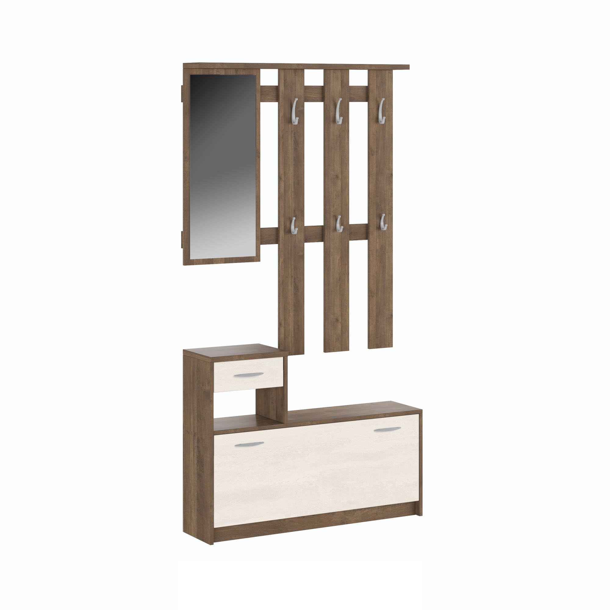 CALITAN FURNITURE FACTORY SP Z O.O. Mobile da Ingresso Ken Noce Eastwood E SPATOLATO