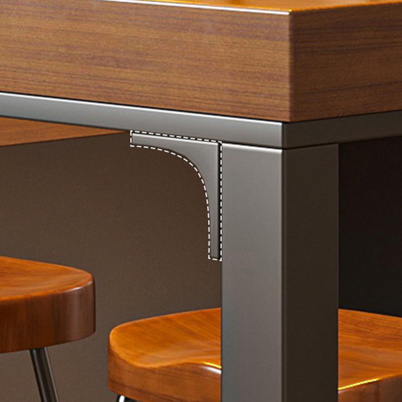 Bartisch Stehtisch Konsolentisch Aus Massivholz Schmaler Konsolentisch Für Küche Café Hinter Dem Sofa In Kleinen Räumen Ohne Stühle A,120 * 40 * 75
