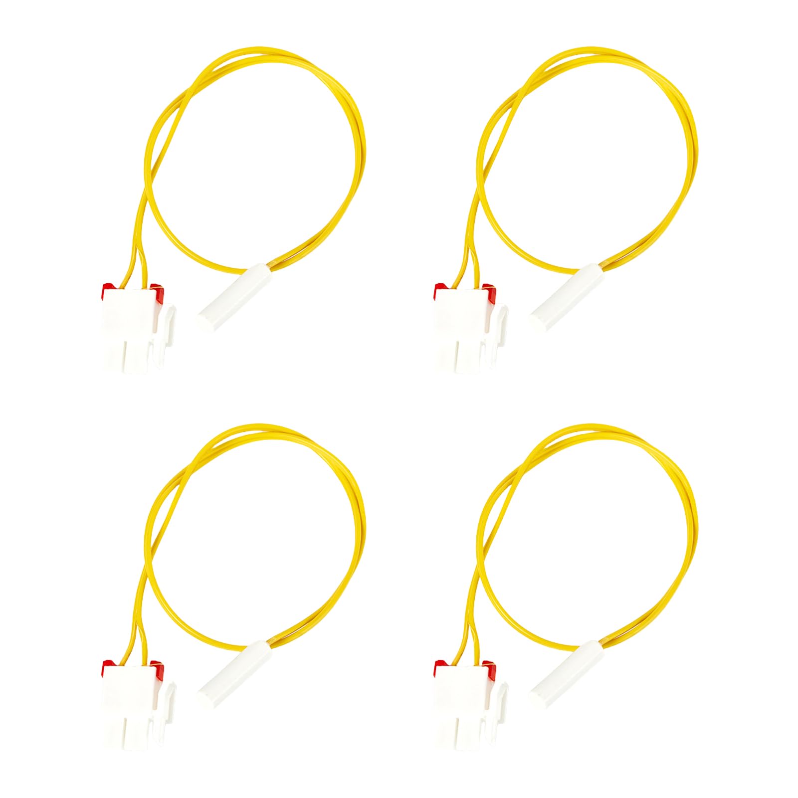 Buxuaaaa Of 4 Refrigerator Temperature Sensors Defrost Function Probe Refrigerator Sensors Efficient Appliance Accessories Defrost Temperature