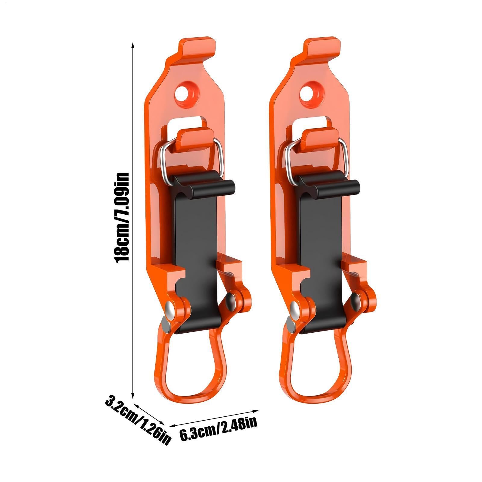 Per Supporto Per Pala - Clip Per Montaggio A Parete Da 18 Cm 0,28 Kg | Il Di Chiusura Pieghevole In Lega Di Zinco Protegge Gli Strumenti Per L'uso 'organizzazione Di Servizi Di Over