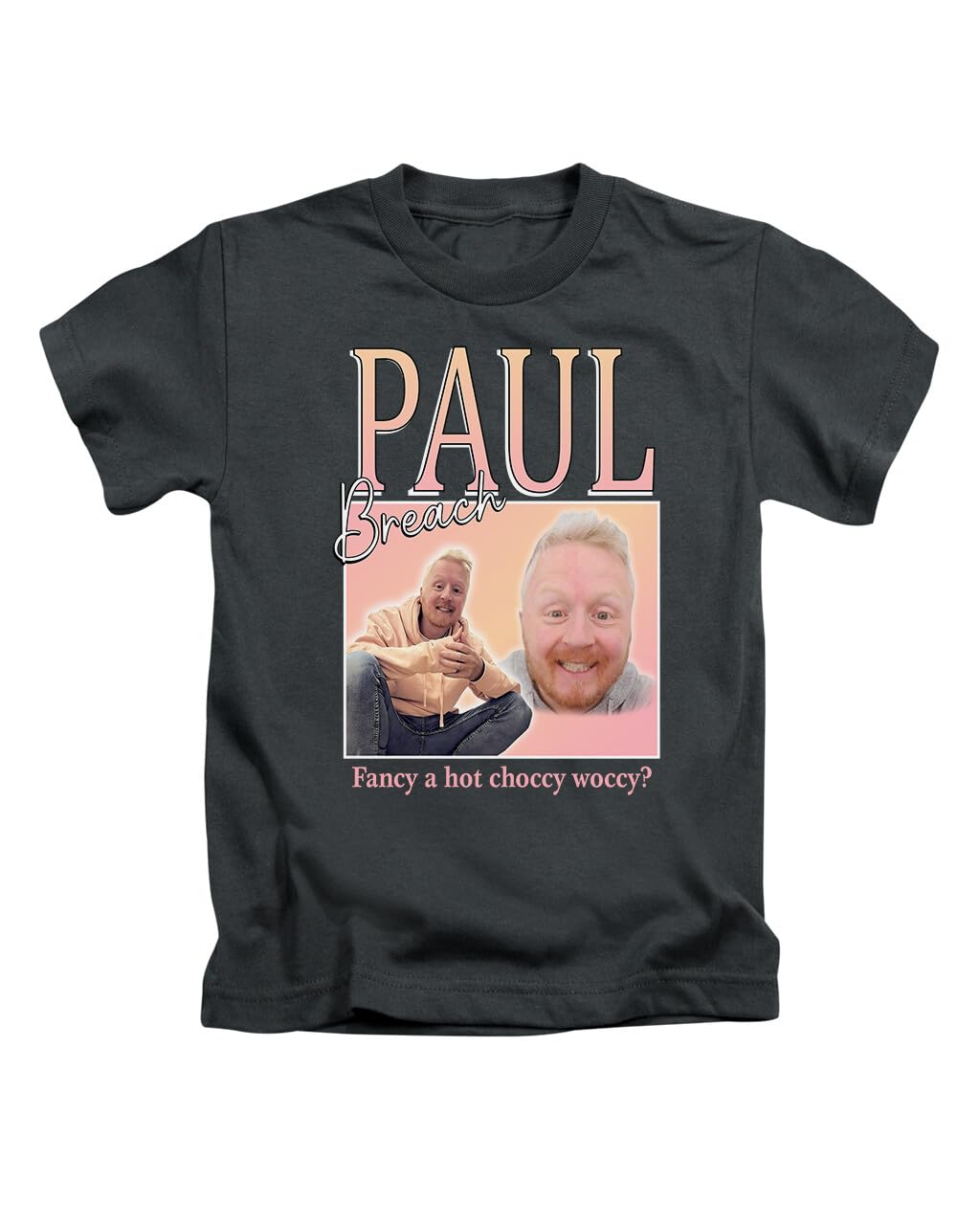 New Spirit Original Unisex Black Paul Breach Meme Trending Viral Joke Trend Tee T-Shirt Funny T Shirt Top