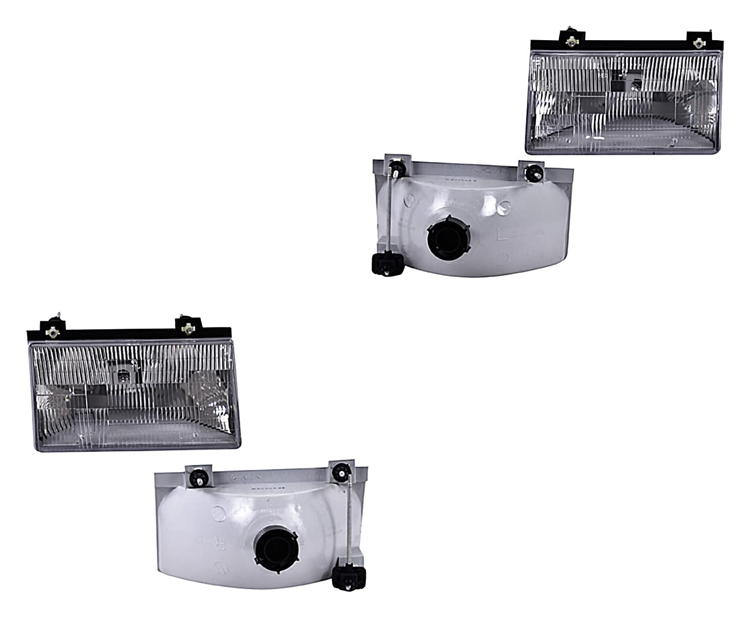 Go-Parts - Conjunto De Faros Delanteros De Repuesto Para Ford Escort 1991-1996, Izquierdo (conductor), Halógeno 1992 1993 1994 1995