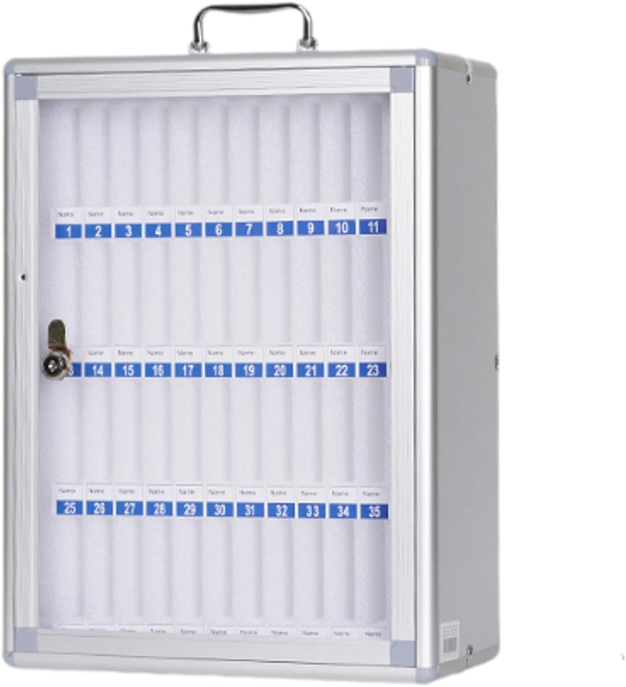 自宅やオフィスに最適な壁掛け式携帯電話収納ソリューション, 48 スロット