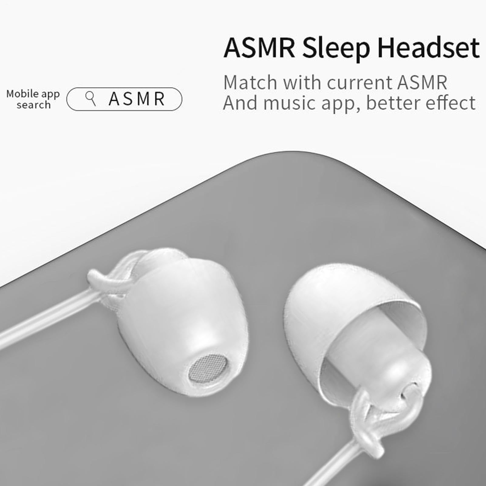 Generico Kopfhörer zum Schlafen, weiche Geräuschunterdrückung, bequeme Ohrstöpsel für Side Sleepers, Nacht-Kopfhörer für Entspannung, Zuhause, Reisen, Hotel und Erholung