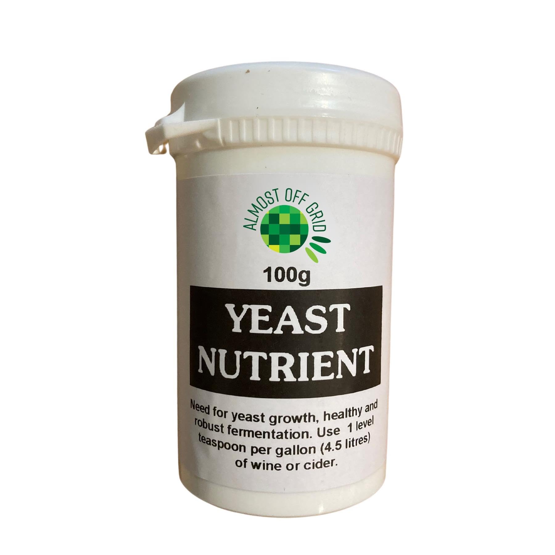 Yeast Nutrient - Recipiente resellable de 100 g