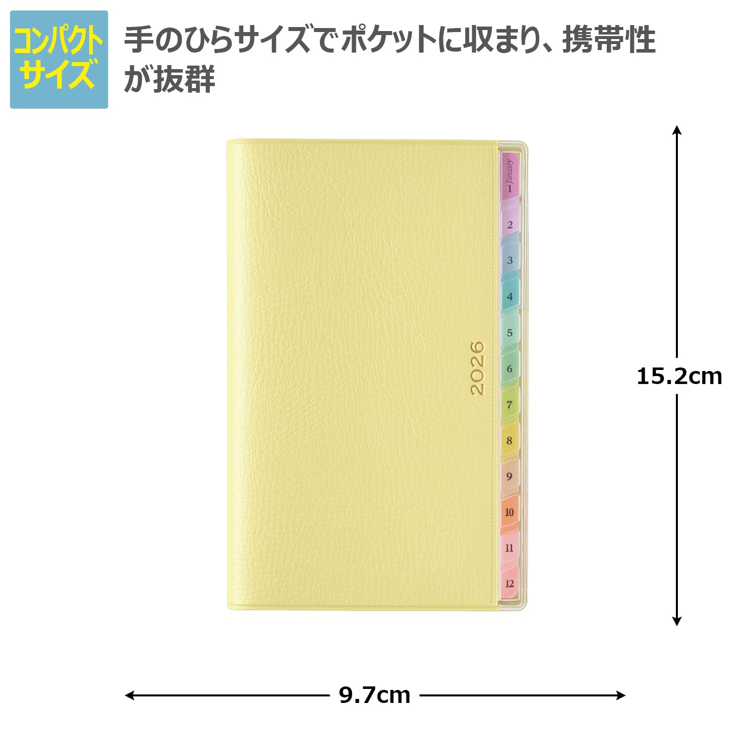 Amazon | 2193 ペイジェムウィークリーコンパクト-i方眼メモ日曜