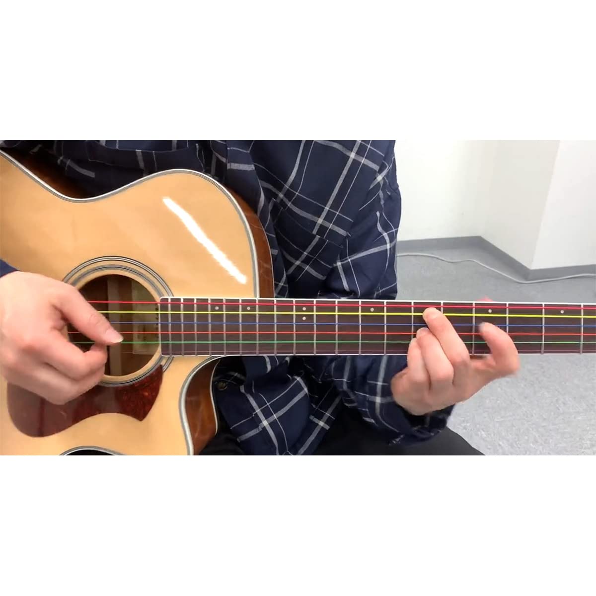 DR String MCA-10 Multi-Color Jeu de cordes pour guitare acoustique